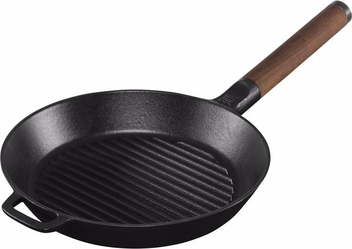 Produktbild Fiskars Norden Grillpfanne, 26cm (26 cm, Grillpfanne, Gusseisen)
