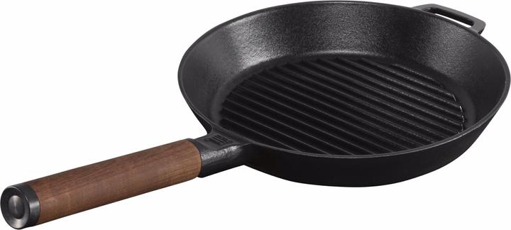 Produktbild Fiskars Norden Grillpfanne, 26cm (26 cm, Grillpfanne, Gusseisen)