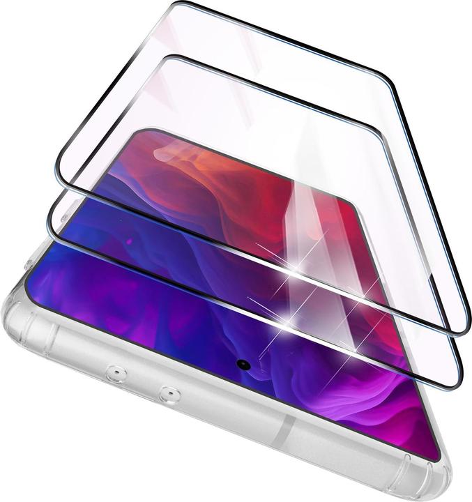 Produktbild Nalia 2x Schutzglas & 1x Applikator (2 Stück, Samsung Galaxy S24)