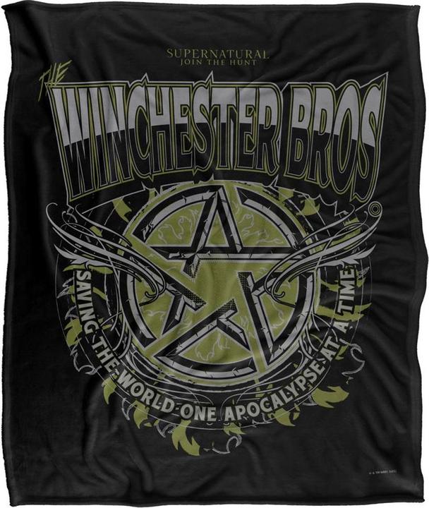 Produktbild Supernatural Decke Winchester Bros (152 x 127 cm)