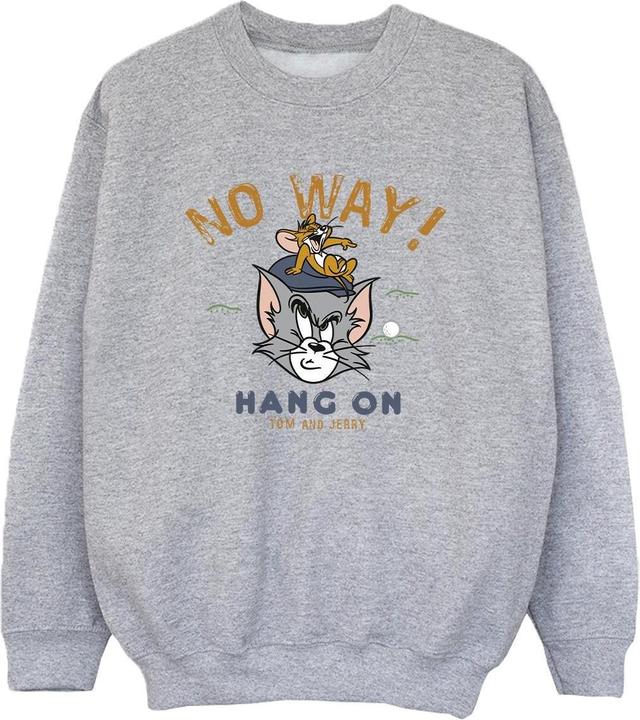 Tom & Jerry Hang On Golf Sweatshirt Jungen