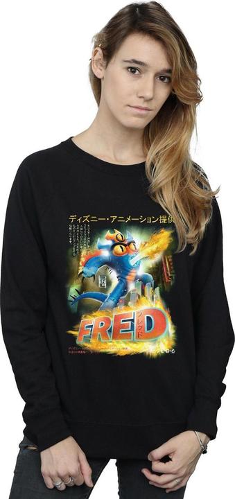 Produktbild Disney Big Hero 6 Fred Anime Poster Sweatshirt (XL)
