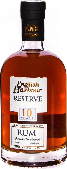 Produktbild English Harbour RESERVE 10 Years Old Rum 40% Vol. 0,7l in Geschenkbox
