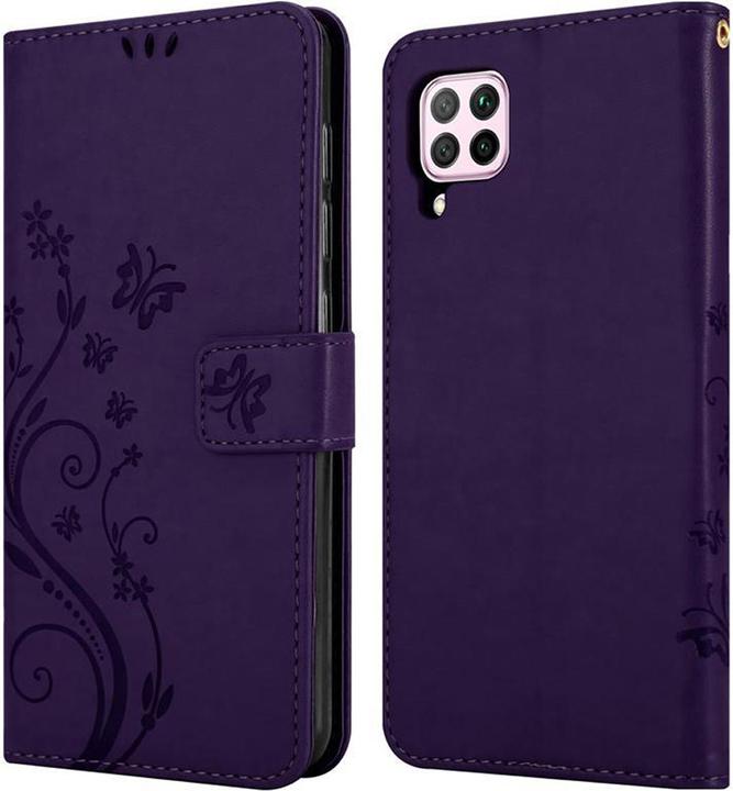 Productafbeelding Cadorabo Bloemen Boekomslag (Huawei P40 Lite)