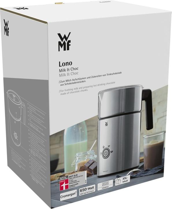 Productafbeelding WMF Lono Melkopschuimer Melk & Choc roestvrij staal NIEUW (EU-stekker, 50 cl)