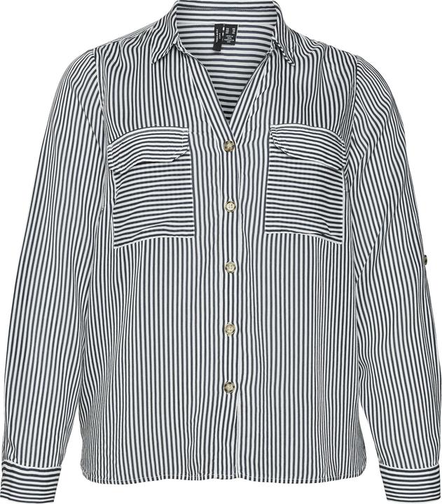 Actual product image Vero Moda Regular fit shirt collar Curve sleeves with turn-up shirt Shirt shirt (44)