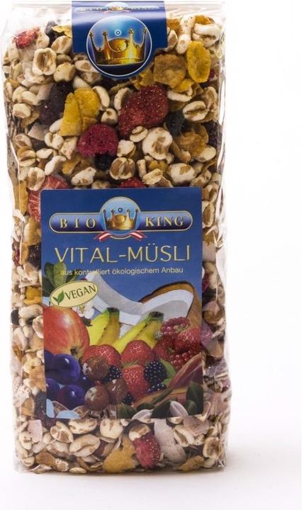 Immagine prodotto Bio King Vital Muesli Vegan (375g) (375 g)