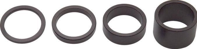 Immagine prodotto PRO Distanziale sterzo 28,6 mm in alluminio set 2, 5, 10, 20 mm nero