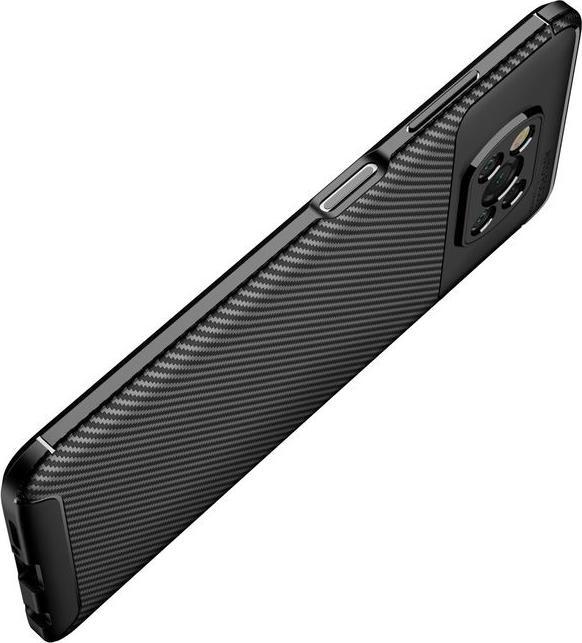 Immagine prodotto MU Style Serie Softcase in fibra di carbonio TPU (Xiaomi Poco X3 NFC)