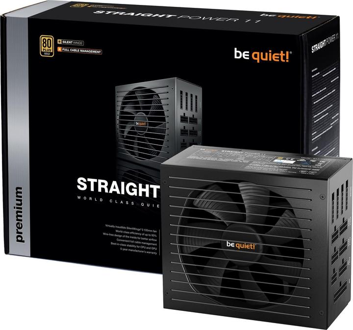 Actual product image be quiet! Straight Power 11 Gold (750 W)