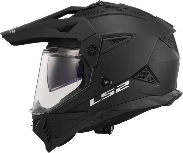 Actual product image LS2 MX702 Pioneer II Solid (S)