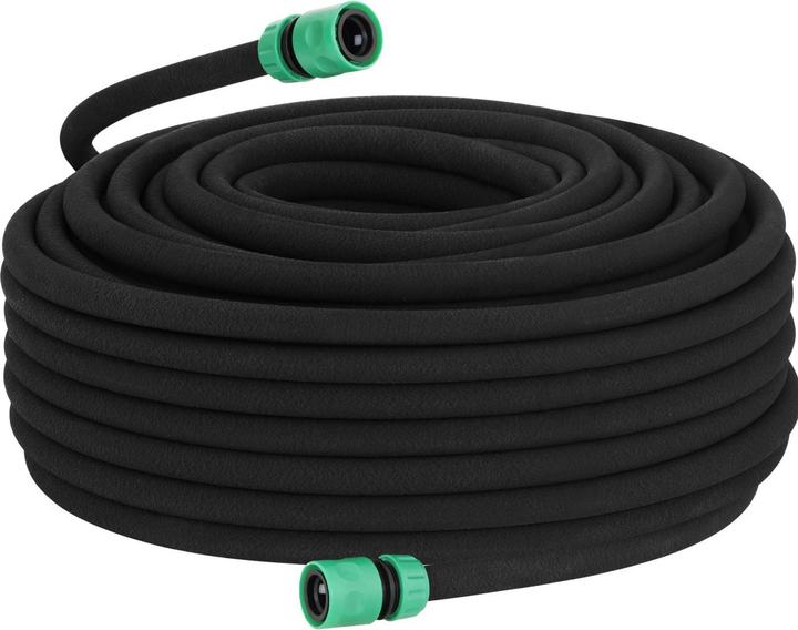 Produktbild Hillvert Tropfschlauch Bewässerung Perlschlauch 50 m Gartenbewässerung System Drip Line (Tropfschlauch + Tropfrohr)