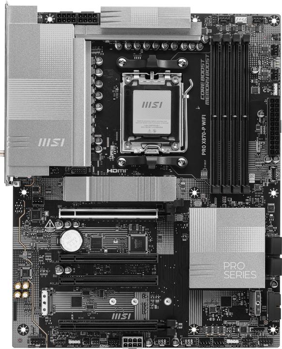 Actual product image MSI PRO X870-P WIFI (AM5, AMD X870, ATX)