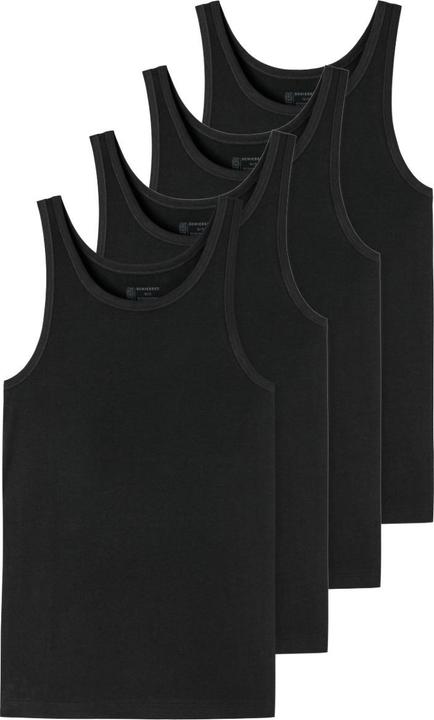 Produktbild Schiesser 4er-Pack - 95/5 - Organic Cotton Unterhemd (S)
