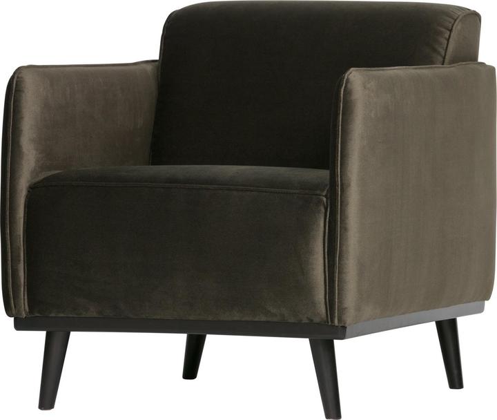 Productafbeelding BePureHome Fauteuil Statement Fluweel Warm Groen