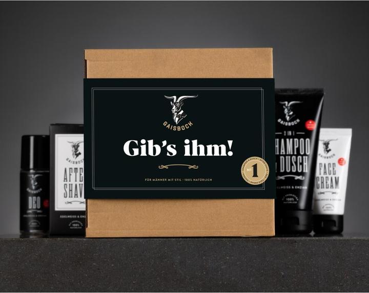 Image du produit Gaisbock Set Cadeau #1 (Set soin du visage, Set soin de la barbe, Set soin du corps, Set soin capillaire)