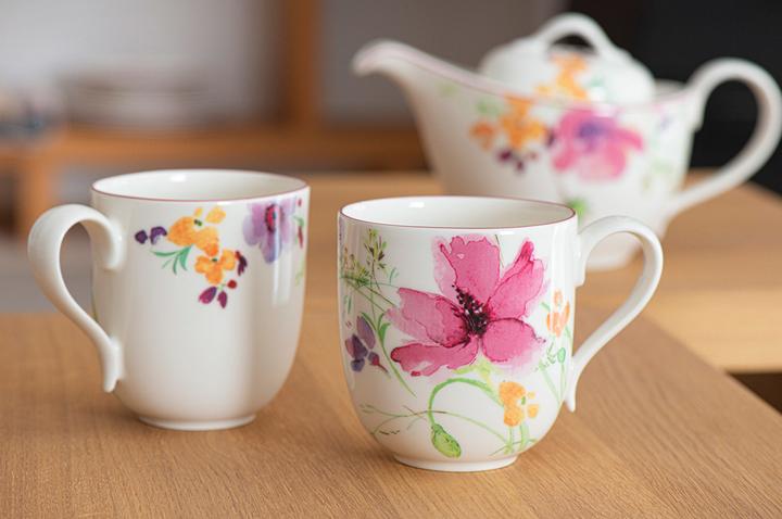 Actual product image Villeroy & Boch Latte Macchiato Mug Mariefleur Basic (480 ml, 1 x)