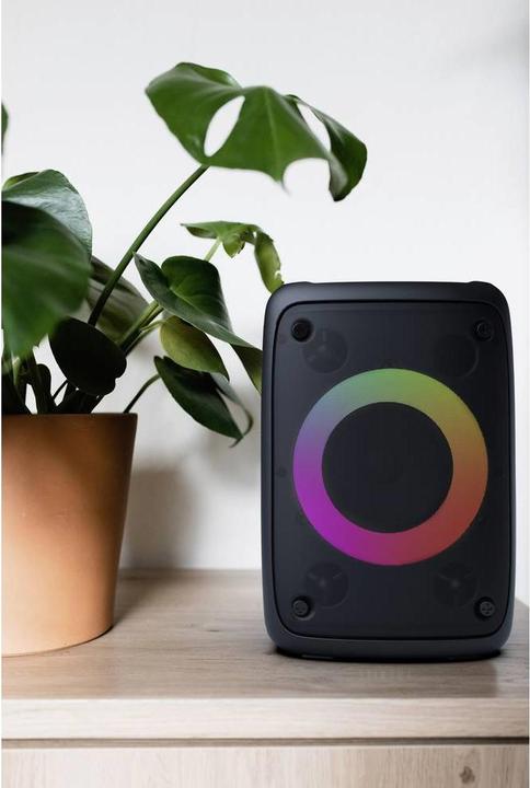 Produktbild R-Music LED BOX Party Lautsprecher (2 h, Akkubetrieb)