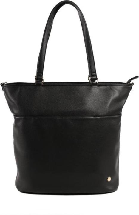 Actual product image little unicorn Citywalk Tote - Black - Dark Gunmetal
