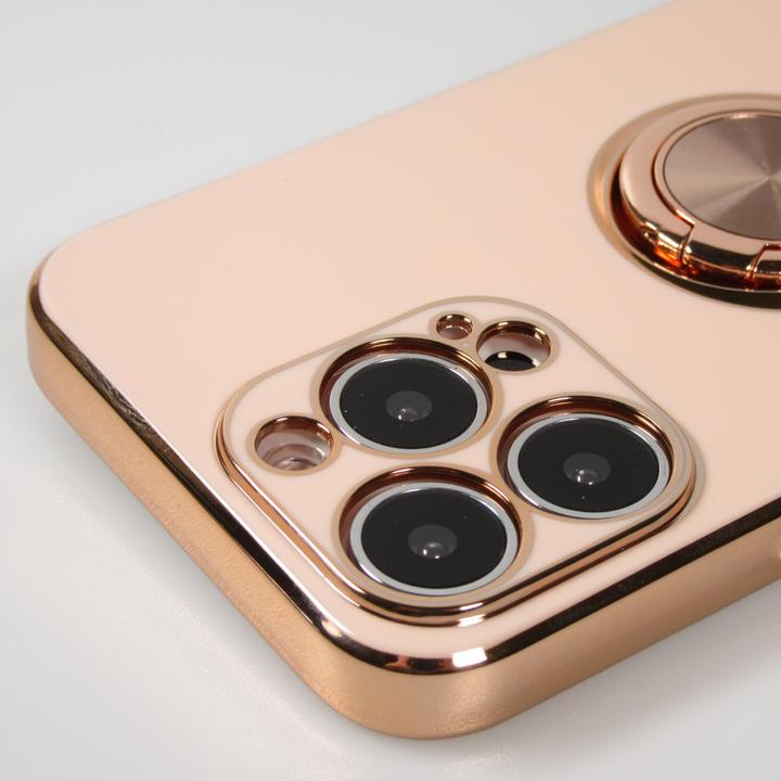 Image du produit PhoneLook Coque Gel Bronze avec anneau (Apple iPhone 13 Pro)