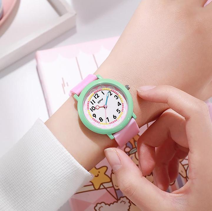 Image du produit VR Shinecon Montre pour enfant modèle Flex, rose (Montre de sport)