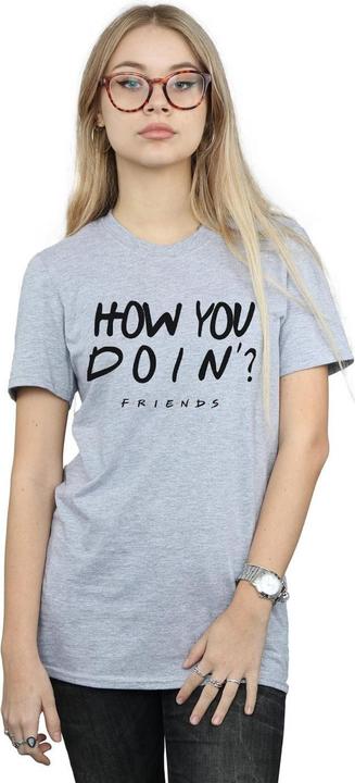 Produktbild Friends How You Doin? Boyfriend Fit TShirt (M)