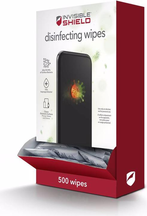 Image du produit InvisibleShield Lingettes de désinfection