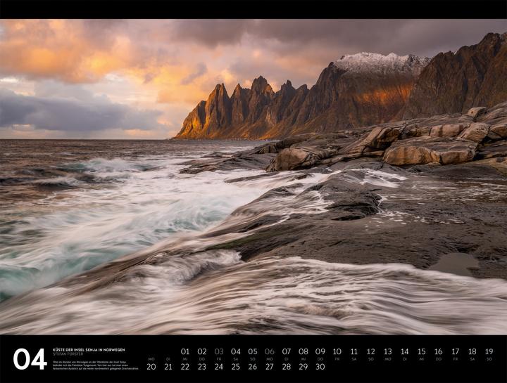 Produktbild Nordische Welten - Signature Kalender 2026 (66 x 50 cm, Deutsch)