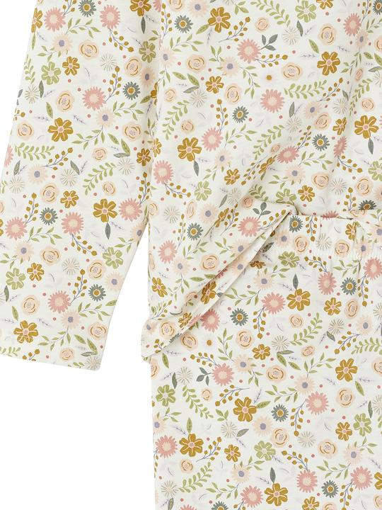 Produktbild Vertbaudet 2er-Pack Mädchen Schlafanzüge FLOWER POWER, lang & kurz, Recycling-Baumwolle (140)
