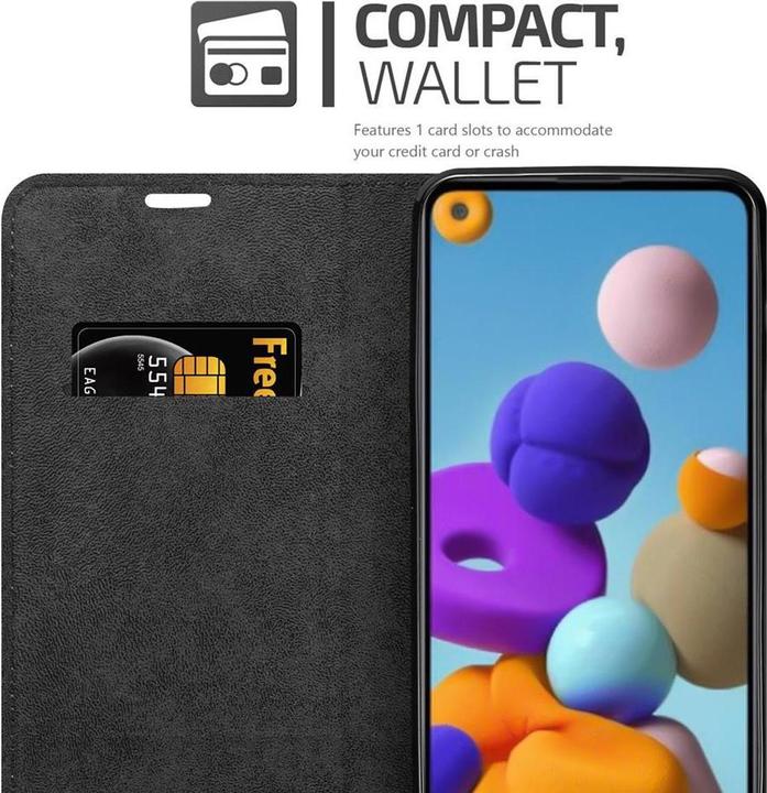 Image du produit Cadorabo Book Couverture magnétique invisible (Samsung Galaxy A21)