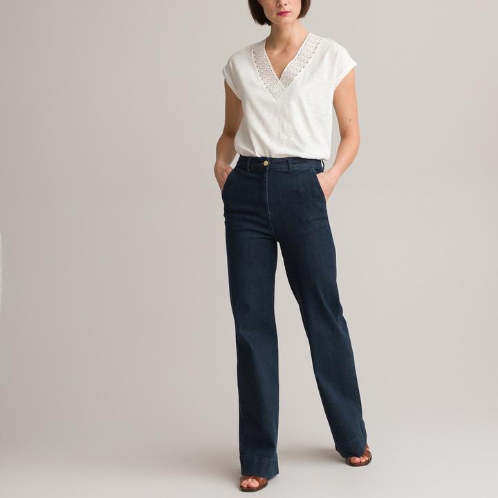 Produktbild Anne Weyburn T-Shirt mit V-Ausschnitt (40)