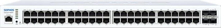 Actual product image Sophos CS110-48FP Switch - 48 port with Full PoE - EU power cord (48 Ports)