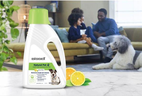 Image du produit Bissell Solution de nettoyage de tapis Upright Natural Wash and Refresh Pet 1500 ml