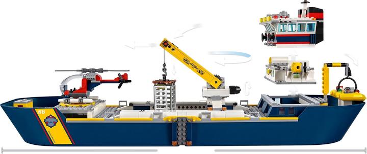 Actual product image LEGO Ocean Exploration Ship (60266, LEGO City)