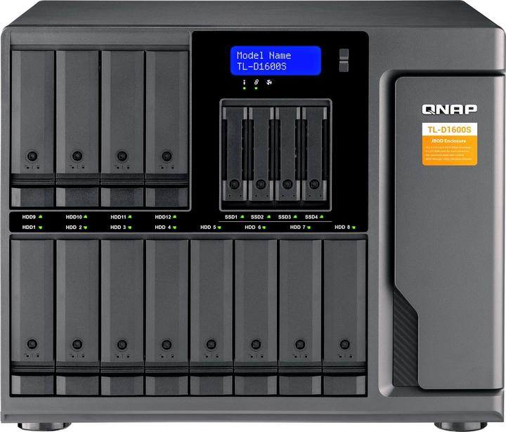 Actual product image QNAP TL-D1600S
