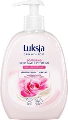 Produktbild Luksja Cremige Flssigseife mit Milch und Rosenblten, 500ml (Flüssigseife, 500 ml)