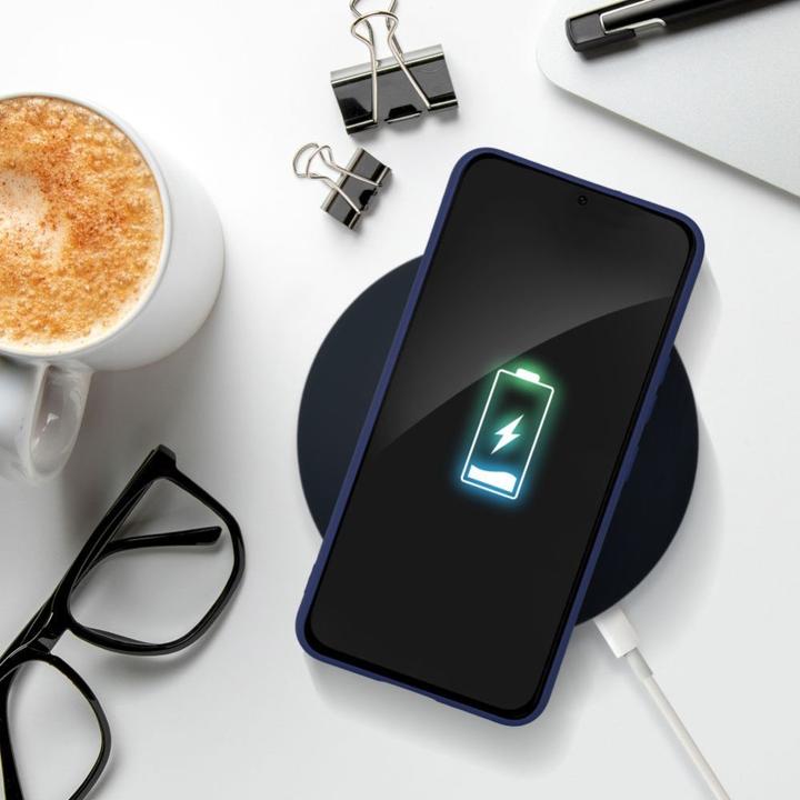 Produktbild Forcell Display OEM SOFT case for SAMSUNG A34 5G dark blue (Samsung Galaxy A34 5G)