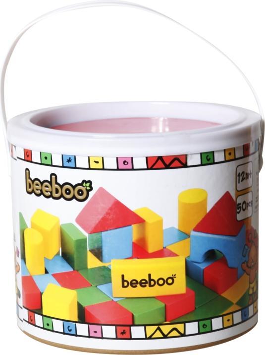 Actual product image Beeboo Wooden building block drum