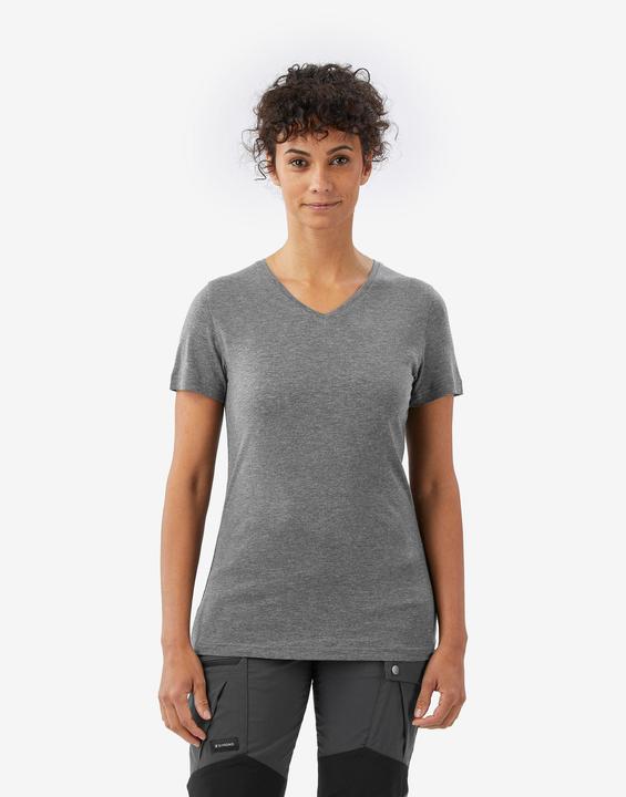 Produktbild Forclaz Merinoshirt Damen kurzarm Lyocell - Merino Fresh grau (M)