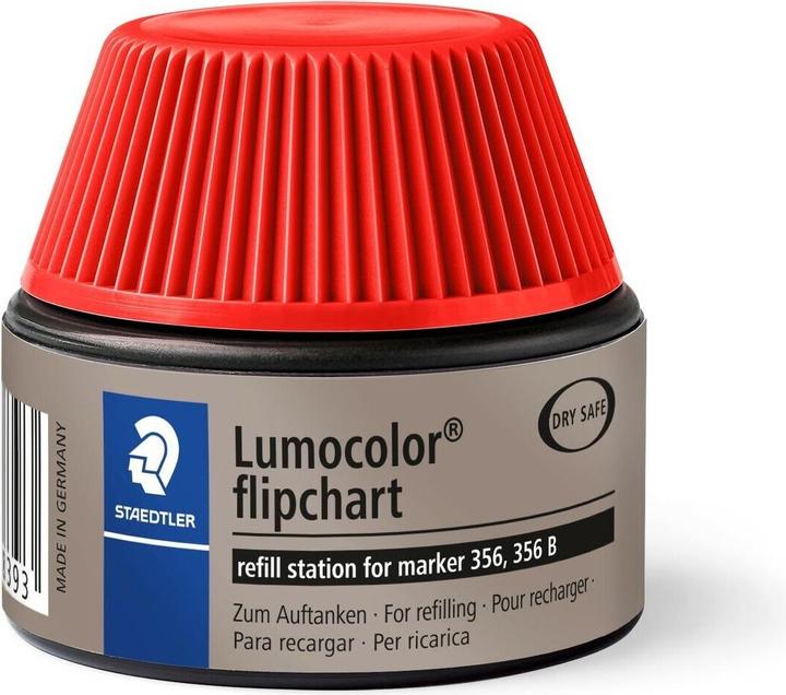 Actual product image Staedtler Lumocolor flipchart marker 488 56 Refill station for marker 356 and 356 B, single product, red (Red, 1 x)