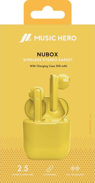 Immagine prodotto SBS Nubox - Auricolari True Wireless Stereo semi in-ear (2.50 h, Senza fili)