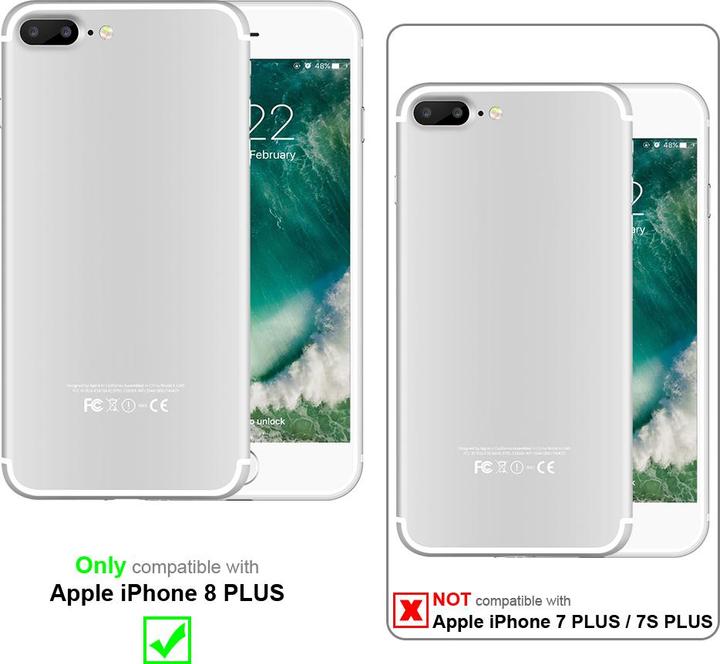 Actual product image Cadorabo Case for Apple iPhone 8 PLUS with belt clip (Apple iPhone 8 Plus)