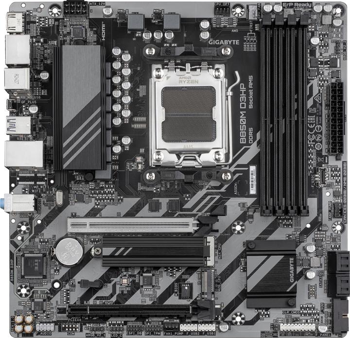 Gigabyte B850M D3HP (AM5, AMD B850, mATX)