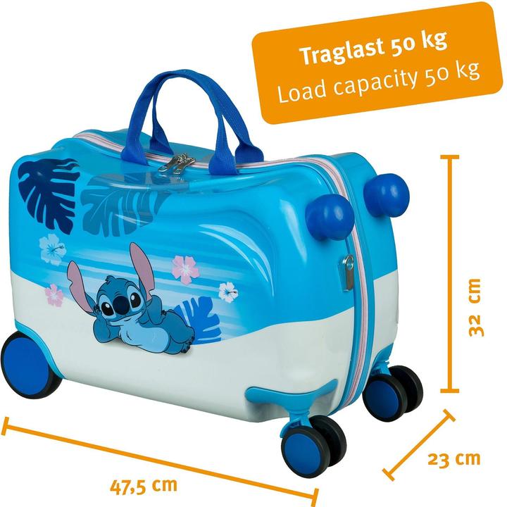 Produktbild Undercover Reisetrolley Lilo & Stitch, Breite: 42 cm, Höhe (Handgepäck (bis 50l))