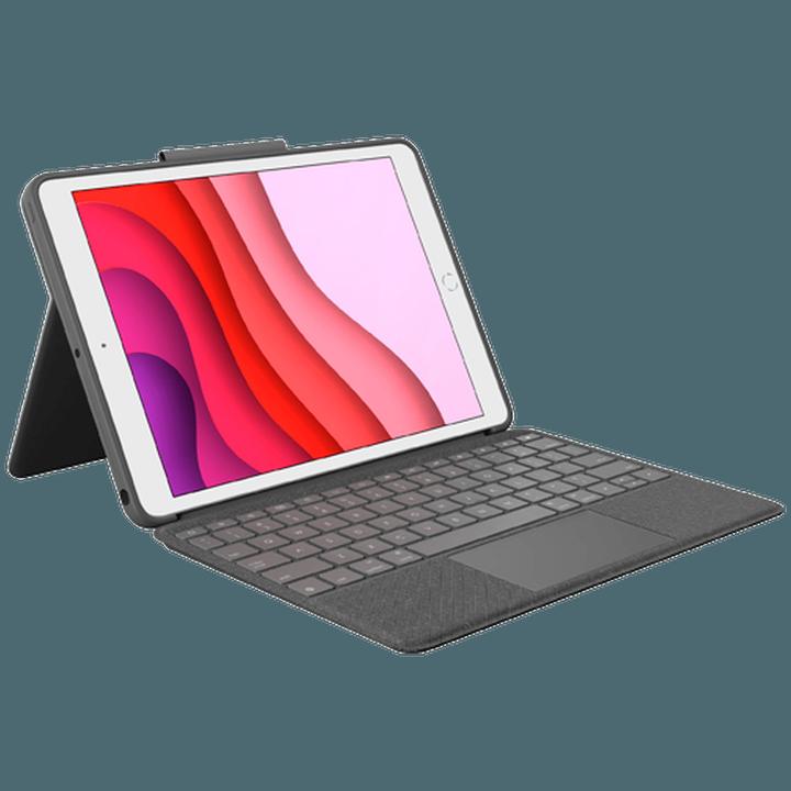 Produktbild Logitech Combo Touch (Eng. Int., iPad 2019 (7. Gen), iPad 2020 (8. Gen), iPad 2021 (9. Gen))
