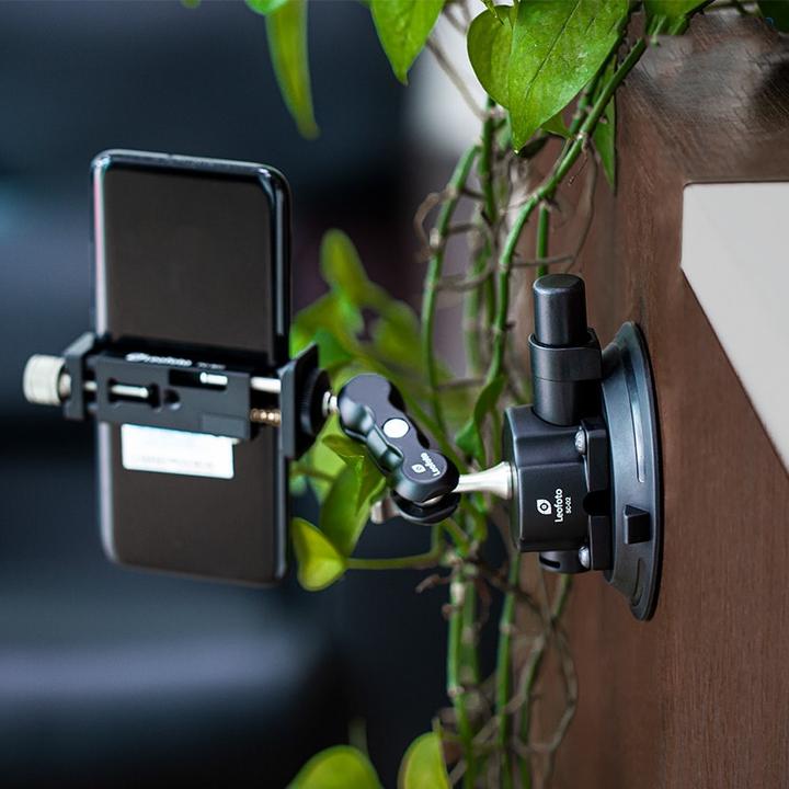 Actual product image Leofoto Vacuum pump with suction cup SC-02 Set (Stand adapter)