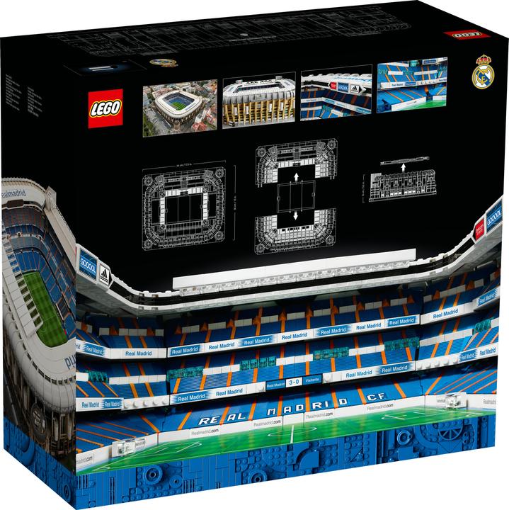 Immagine prodotto LEGO Real Madrid - Stadio Santiago Bernabéu (10299, LEGO Icons, Set LEGO rari)