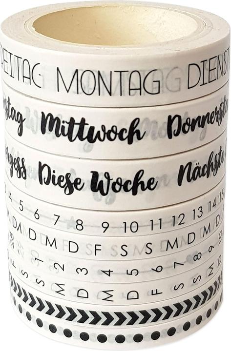 Immagine prodotto Papierdrachen Washi Tape Bullet Journal Set 1