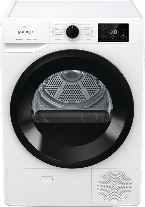 Image du produit Gorenje DNE82/GN Sèche-linge à pompe à chaleur A++ 8kg Demi-charge TwinAir (8 kg)