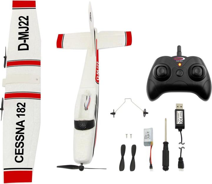 Immagine prodotto Jamara Cessna 182 Aircraft 2.4GHz Gyro 2CH (Motore multiplo)